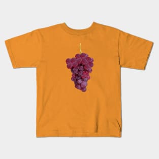 Grapes Low Poly Art Kids T-Shirt